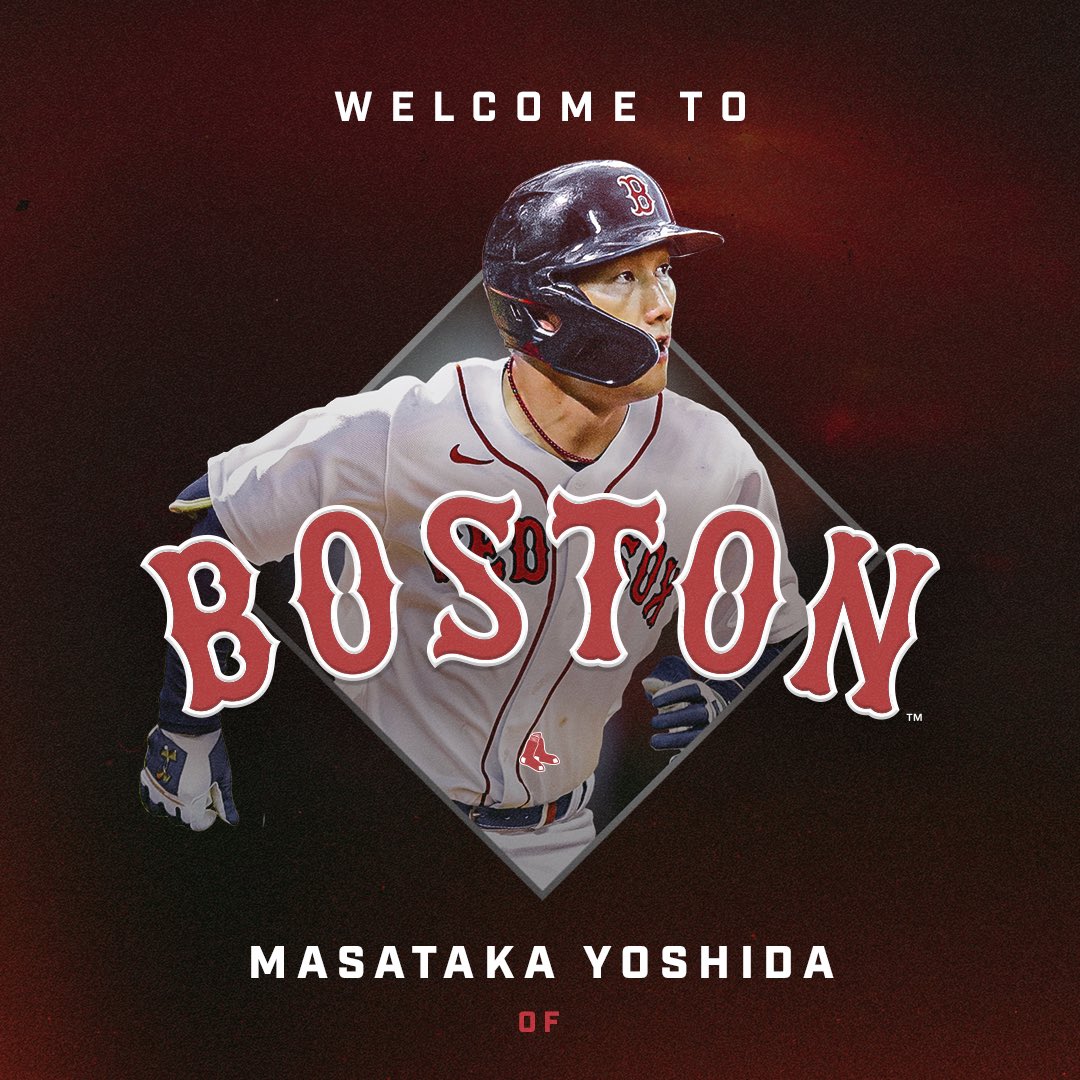 Masataka Yoshida Boston Red Sox Unsigned Jersey Green Monster Photograph