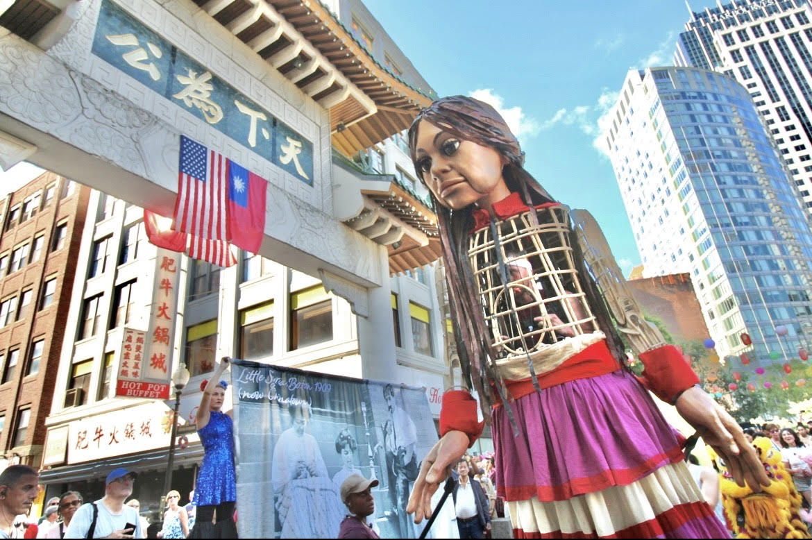 小阿玛尔在波士顿开始了她的美国行走之旅-《Sampan》